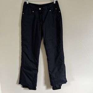 OBERMEYER Ladies Telluride Snow Ski Waterproof Insulated Pants, Black- 6 Short